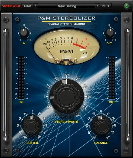Plug and Mix Stereolizer interface