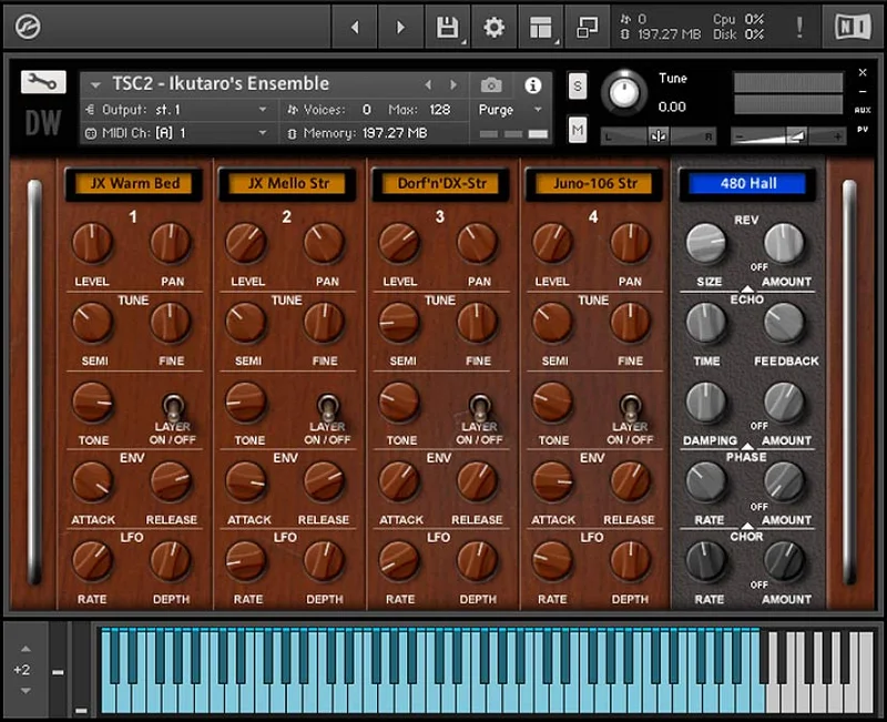 Loot Audio The String Collection II interface