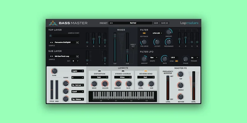 Loopmasters Plugins Bass Master & KHORDS Bundle interface