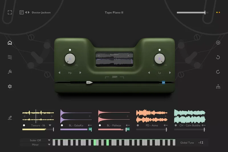 Thenatan Audio Tape Piano 2 interface