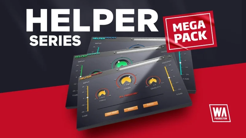 W. A. Production Helper Series Mega Pack interface