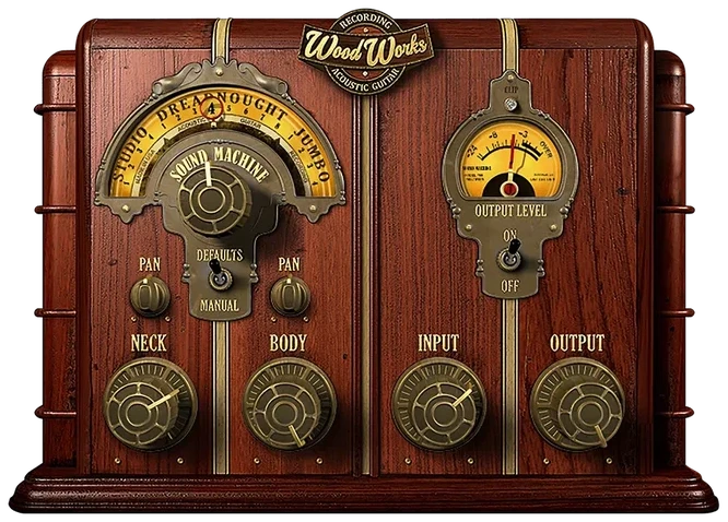 Universal Audio Sound Machine Wood Works interface