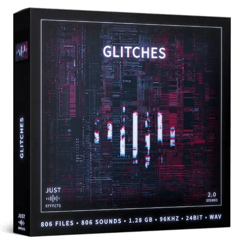Just Sound Effects Glitches interface
