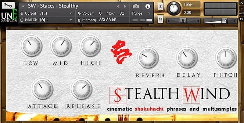 Loot Audio Stealth Wind interface