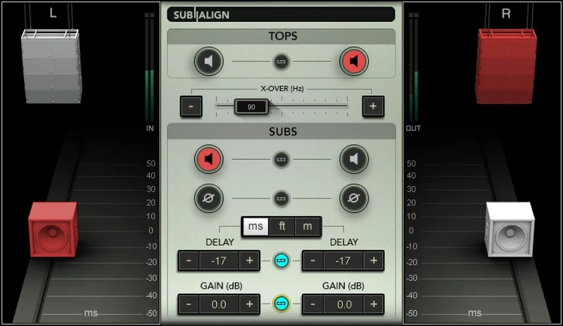 Waves Sub Align interface