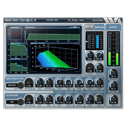 Wave Arts MasterVerb interface