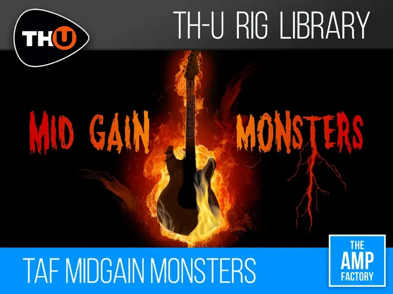Overloud TH-U TAF Midgain Monsters interface