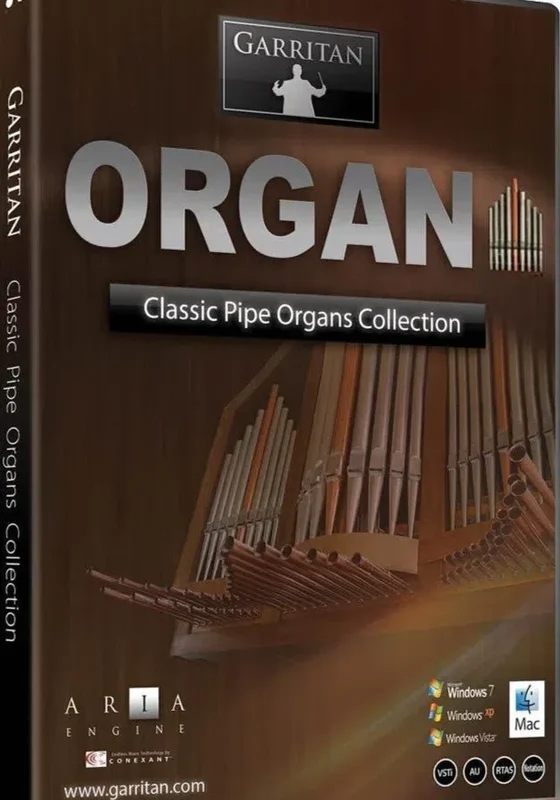 Garritan Classic Pipe Organs interface