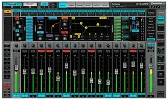 Waves eMotion LV1 Live Mixer – 64 St Ch. interface