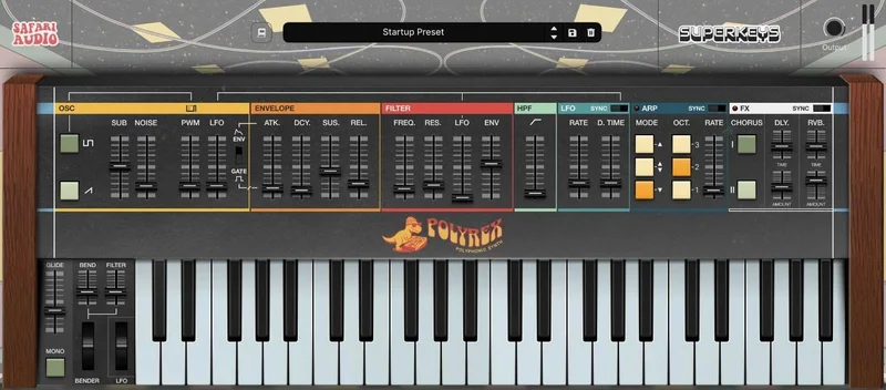 Safari Audio PolyRex interface