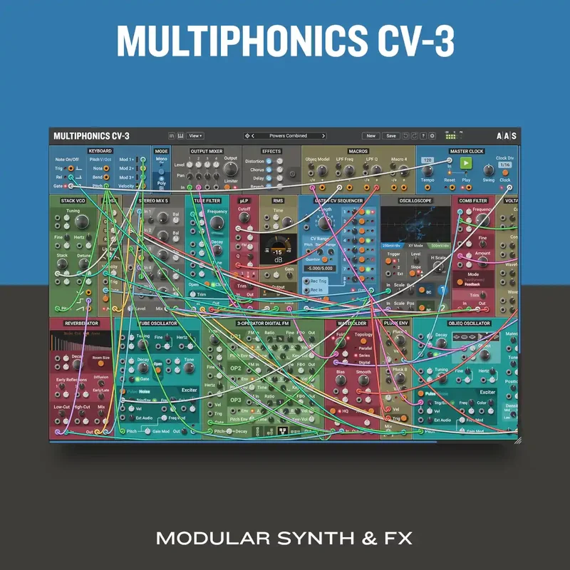 Applied Acoustics Systems Multiphonics CV-3 interface