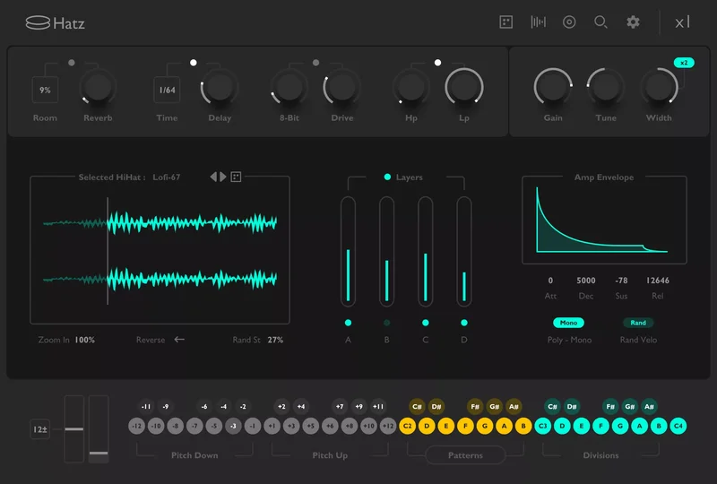 Thenatan Audio Hatz interface