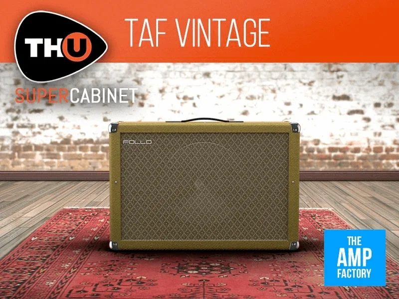 Overloud SuperCabinet Library: TAF Vintage interface