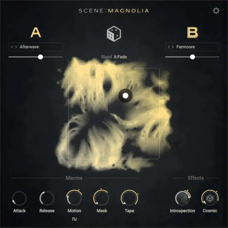 Native Instruments Scene: Magnolia interface