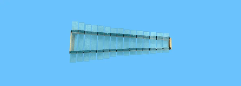 Soundpaint Glass Marimba interface