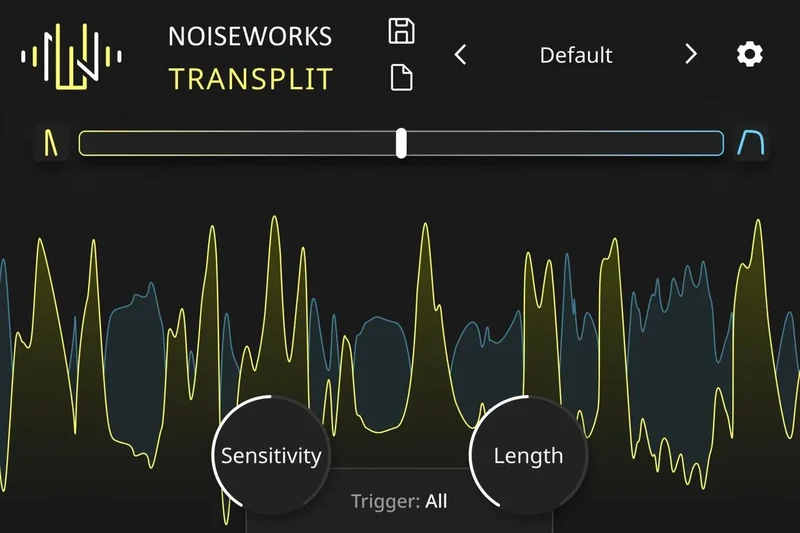 NoiseWorks TranSplit interface