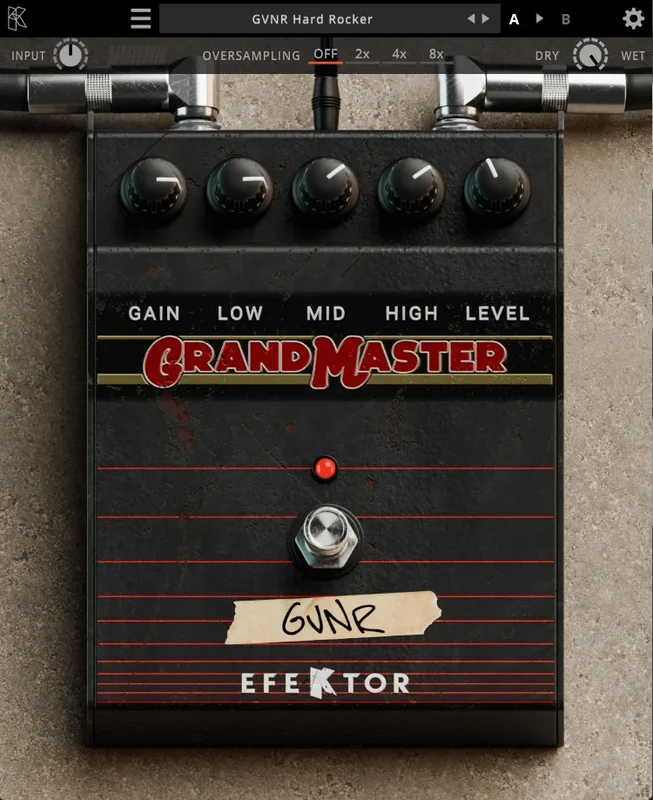 Kuassa Efektor GrandMaster interface