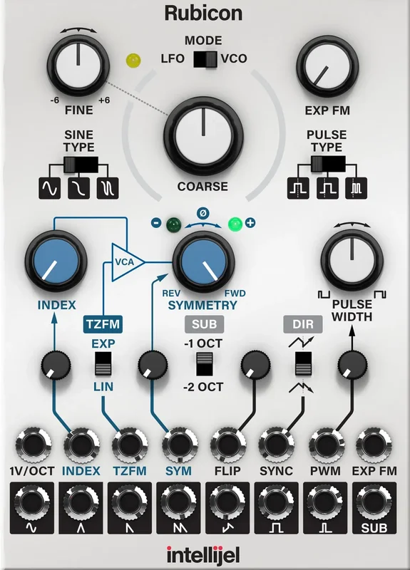 Softube Intellijel Rubicon interface