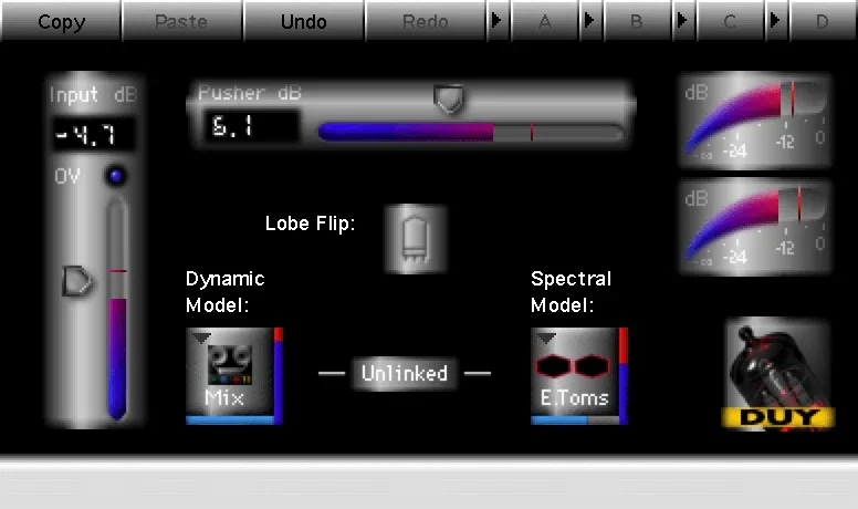 DUY DaD Valve interface