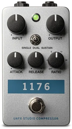 Universal Audio 1176 Studio Compressor Pedal interface
