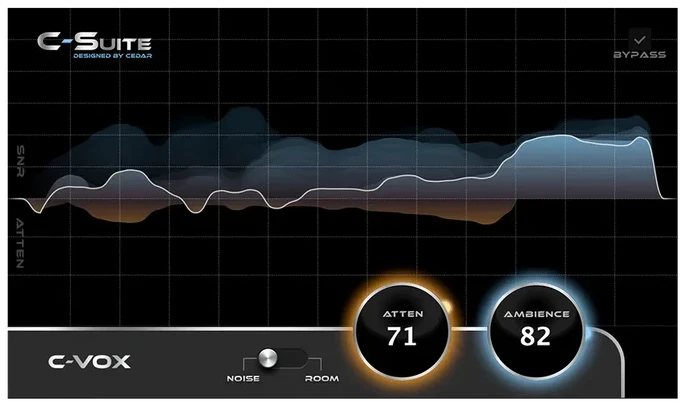 Universal Audio C-Suite C-Vox Noise & Ambience Reduction interface