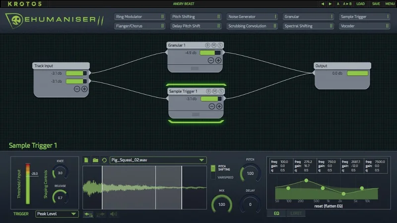 Krotos Krotos Sound Design Bundle Crossgrade from Reformer Pro interface