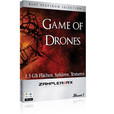 Beat Zampler Expansion: Game Of Drones interface