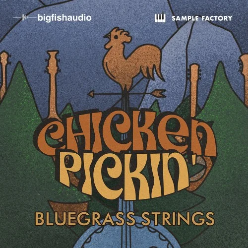 Big Fish Audio Chicken Pickin: Bluegrass Strings interface