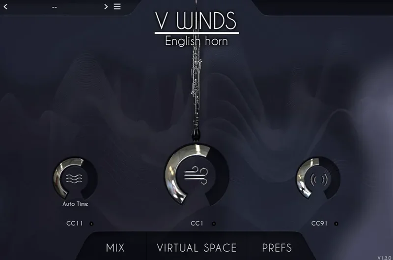 Acousticsamples VWinds English Horn interface