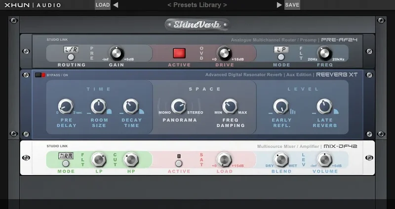 Xhun Audio Effects Bundle interface