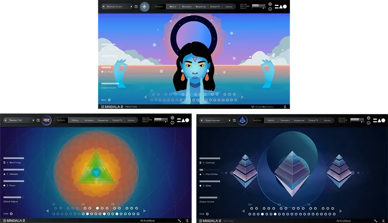 MNTRA The Sound Healing Bundle interface