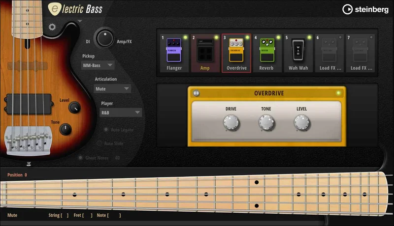Steinberg Electric Bass interface