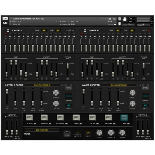 Castle Instruments DS-2500 interface