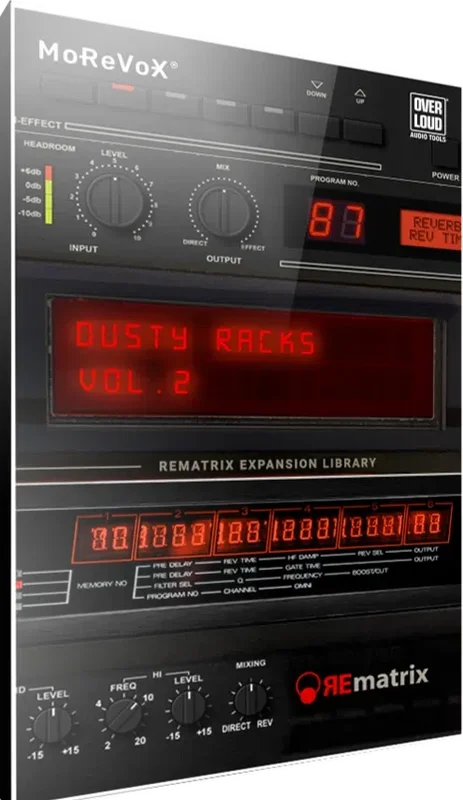 Overloud Dusty Racks Vol. 2 - REmatrix Expansion Library interface