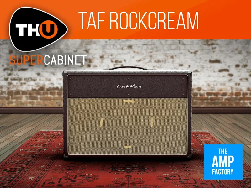 Overloud SuperCabinet Library: TAF RockCream interface