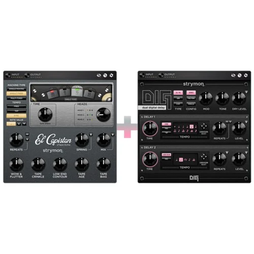 Strymon Echo Plugin Bundle interface