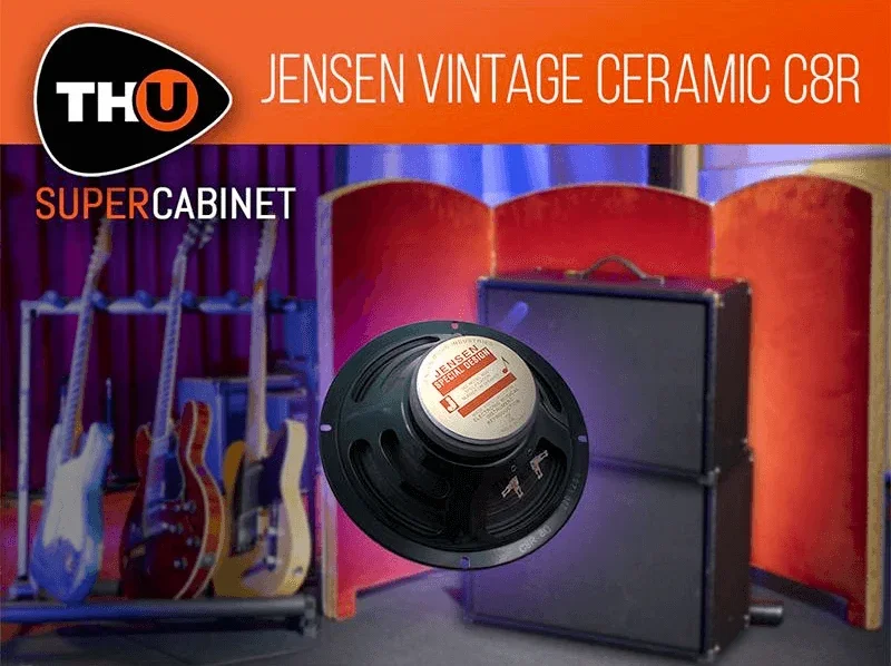 Overloud SuperCabinet Library: Jensen Vintage Ceramic C8R interface