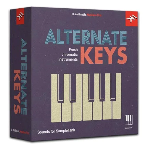 IK Multimedia Alternate Keys interface
