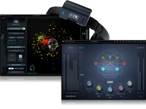 Waves 360° Ambisonics Tools interface