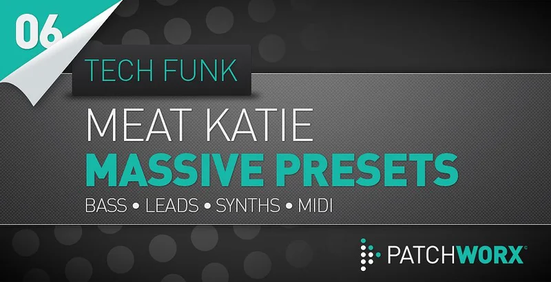 Loopmasters Meat Katie Tech Funk Massive Presets interface
