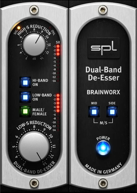 SPL De-Esser Collection interface