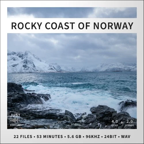Just Sound Effects Rocky Coast of Norway interface