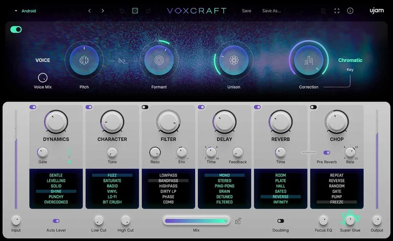 UJAM VOXCRAFT Crossgrade from any UJAM product interface