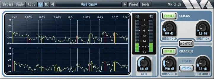 Wave Arts MR Click interface