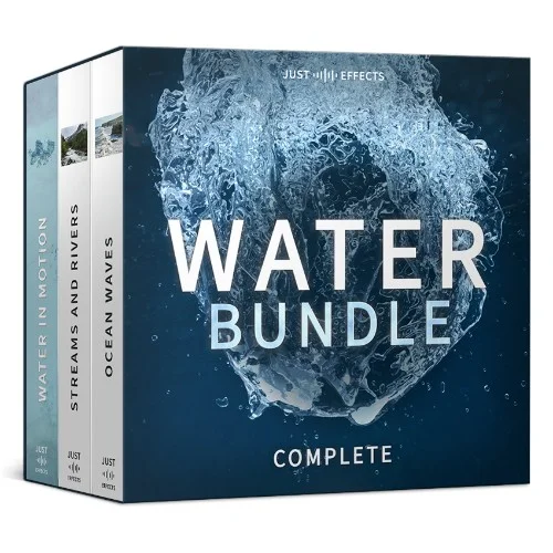 Just Sound Effects Water Bundle interface