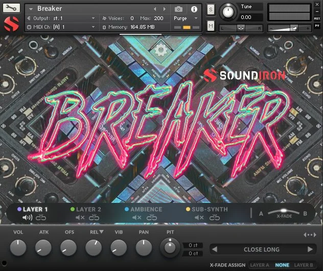 Soundiron Breaker interface