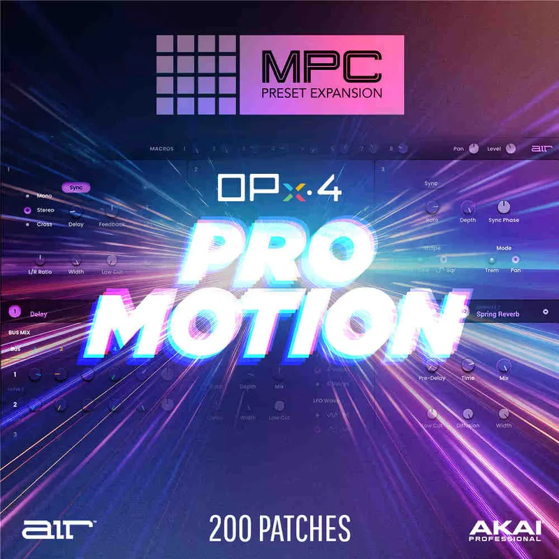 AIR Music Technology OPx-4 Pro Motion Expansion interface