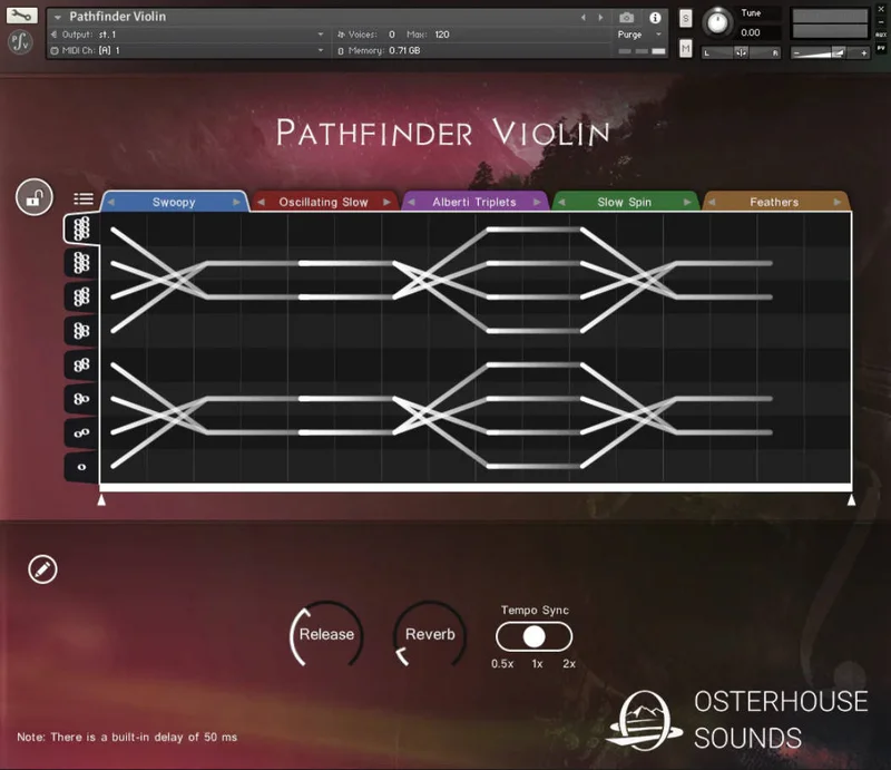 Ben Osterhouse Pathfinder Violin interface