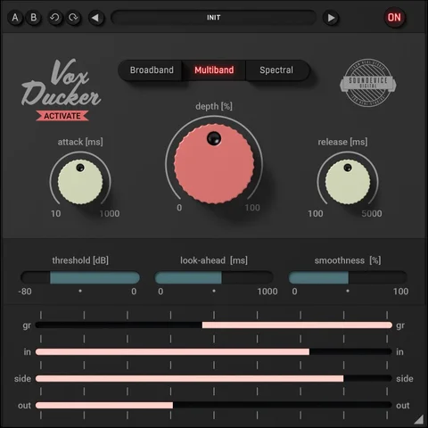 United Plugins VoxDucker interface