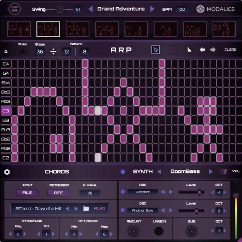 Modalics EON-ARP interface